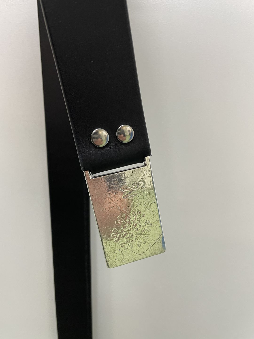 Customer photo review of “Bring your own buckle” belt