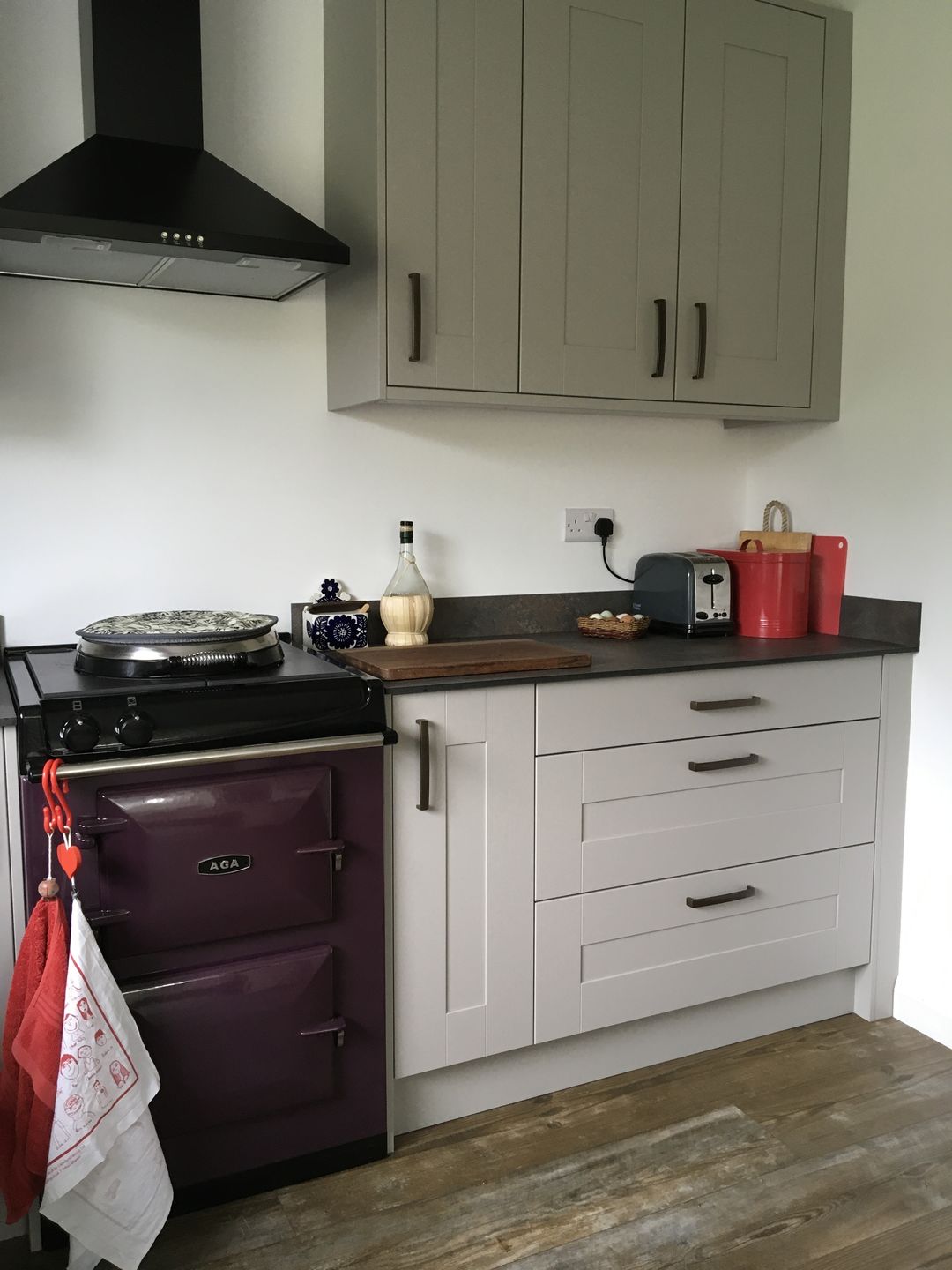 Customer photo review of Hampton Old Brass Cupboard Handles