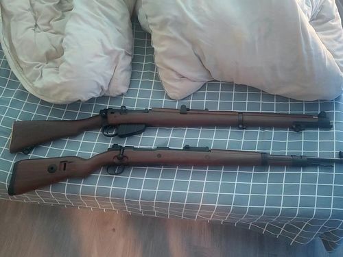 Customer photo review of Lee Enfield Shell Ejecting Soft Bullet Toy Rifle