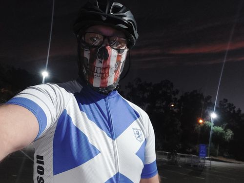 Customer photo review of Scotland Short Sleeve Cycling Jersey