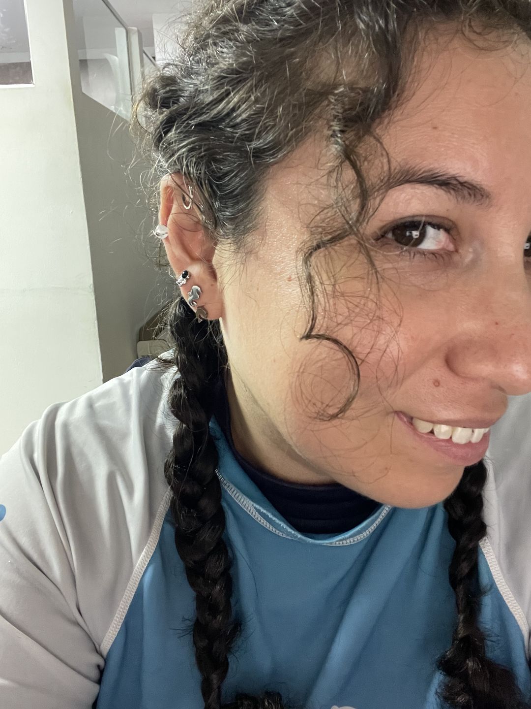 Customer photo review of Aretes Astronauta y Luna