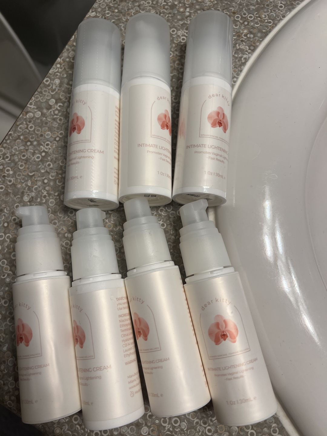 Customer photo review of Intimate Lightening Cream