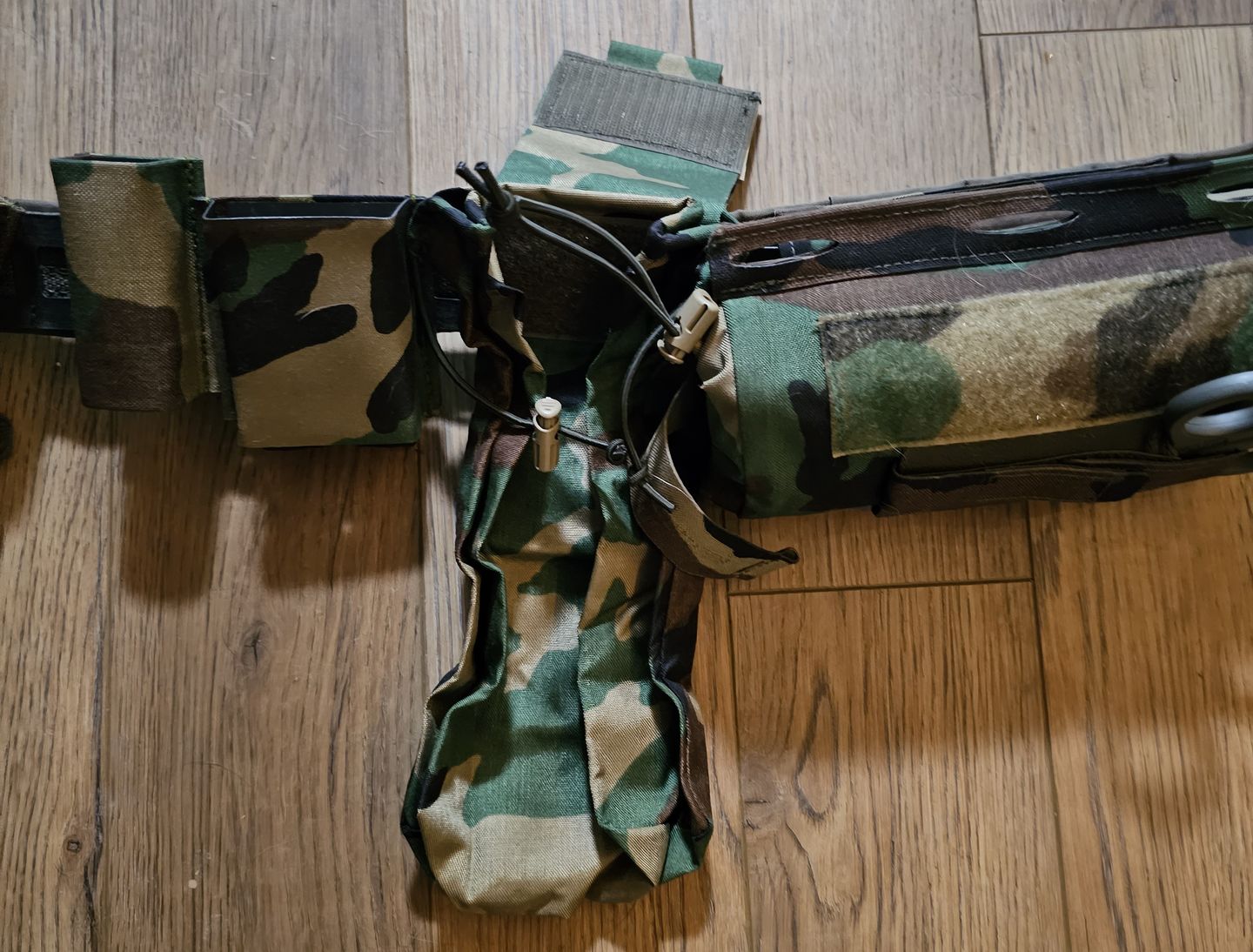 Customer photo review of Folding Dump Pouch GRIDLOK