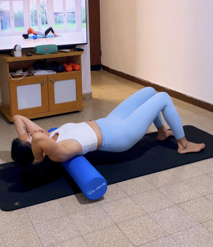 Customer photo review of גליל פילאטיס 90x15 ס"מ