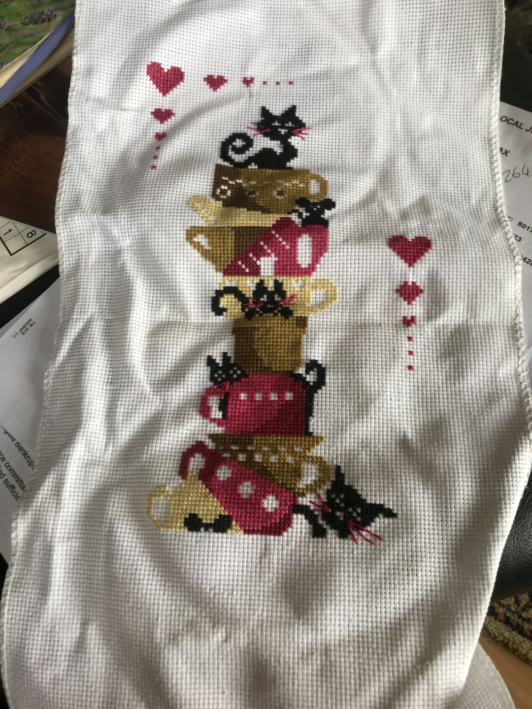 Customer photo review of Black cats on the cups