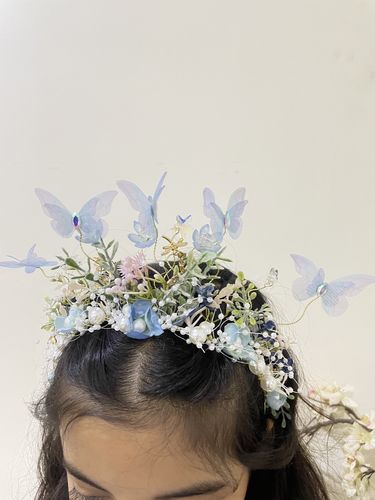 Customer photo review of Flower Butterfly Child Crown Princess Corolla Headdress Girl Wreath