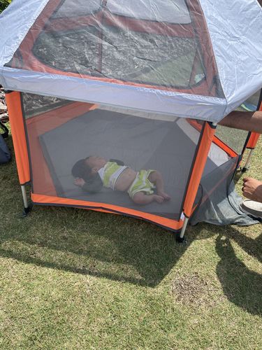 Customer photo review of Pop N' Go™ Playpen