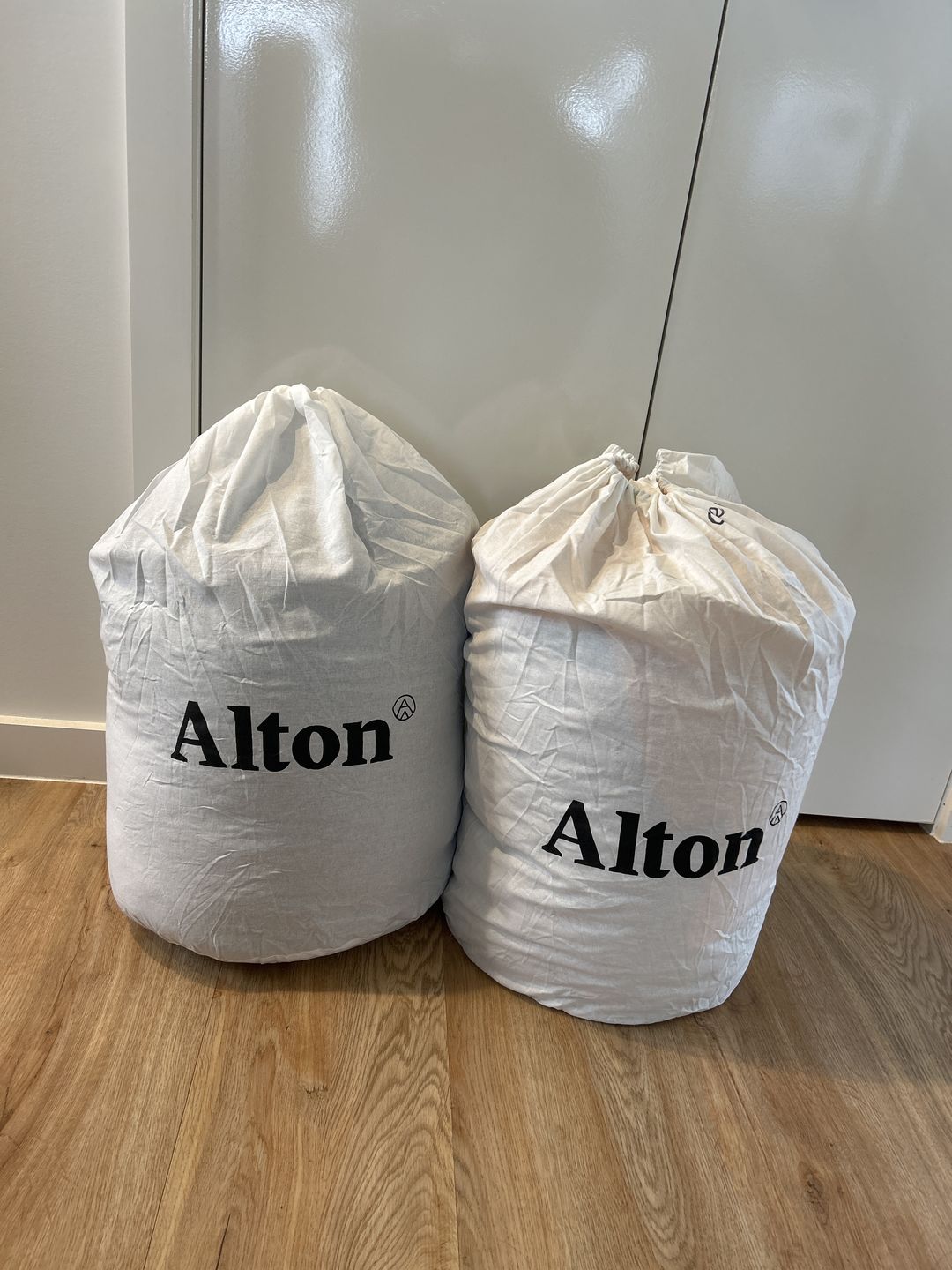 Customer photo review of Down Storage Sack