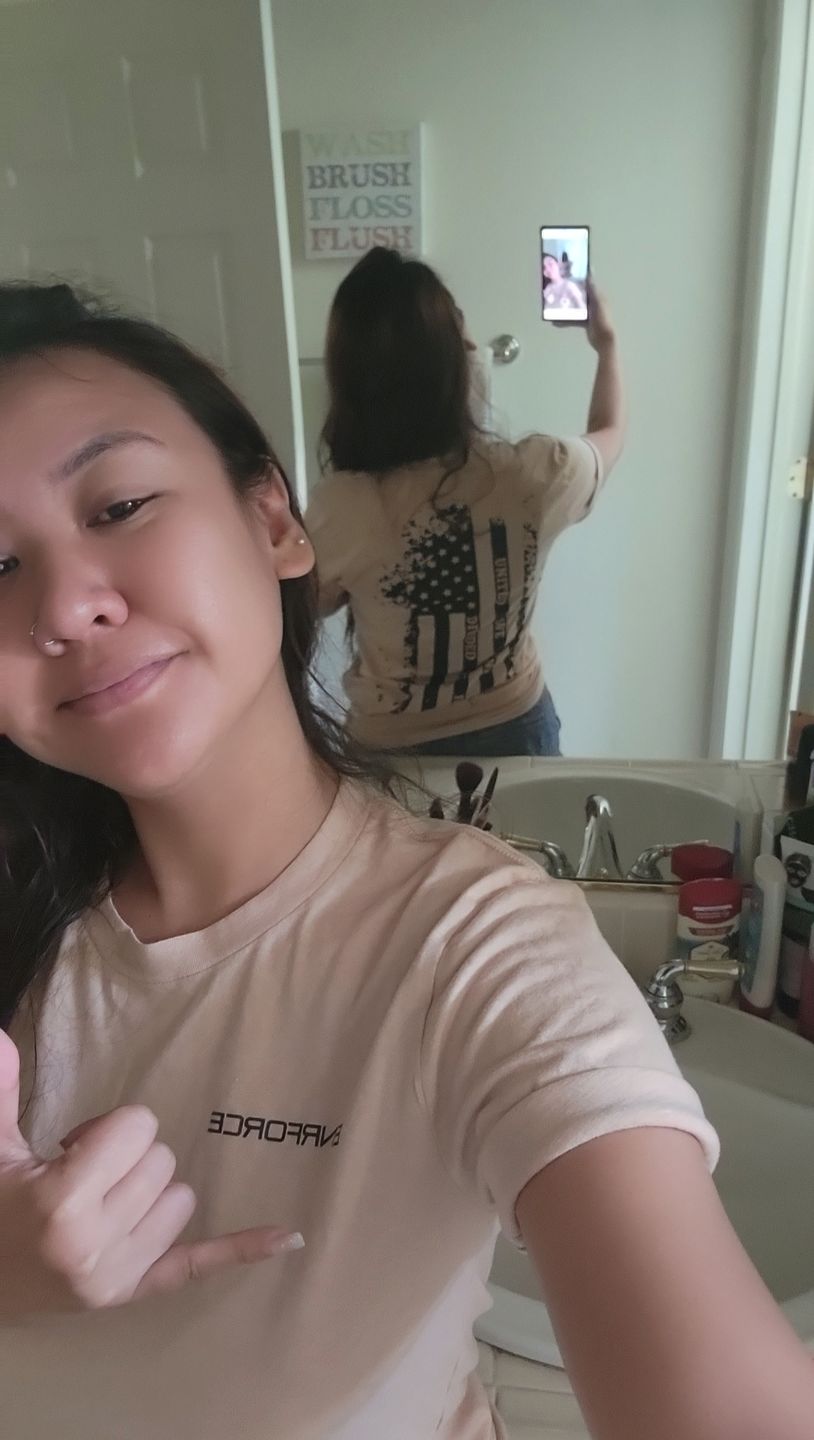 Customer photo review of United We Stand Tee