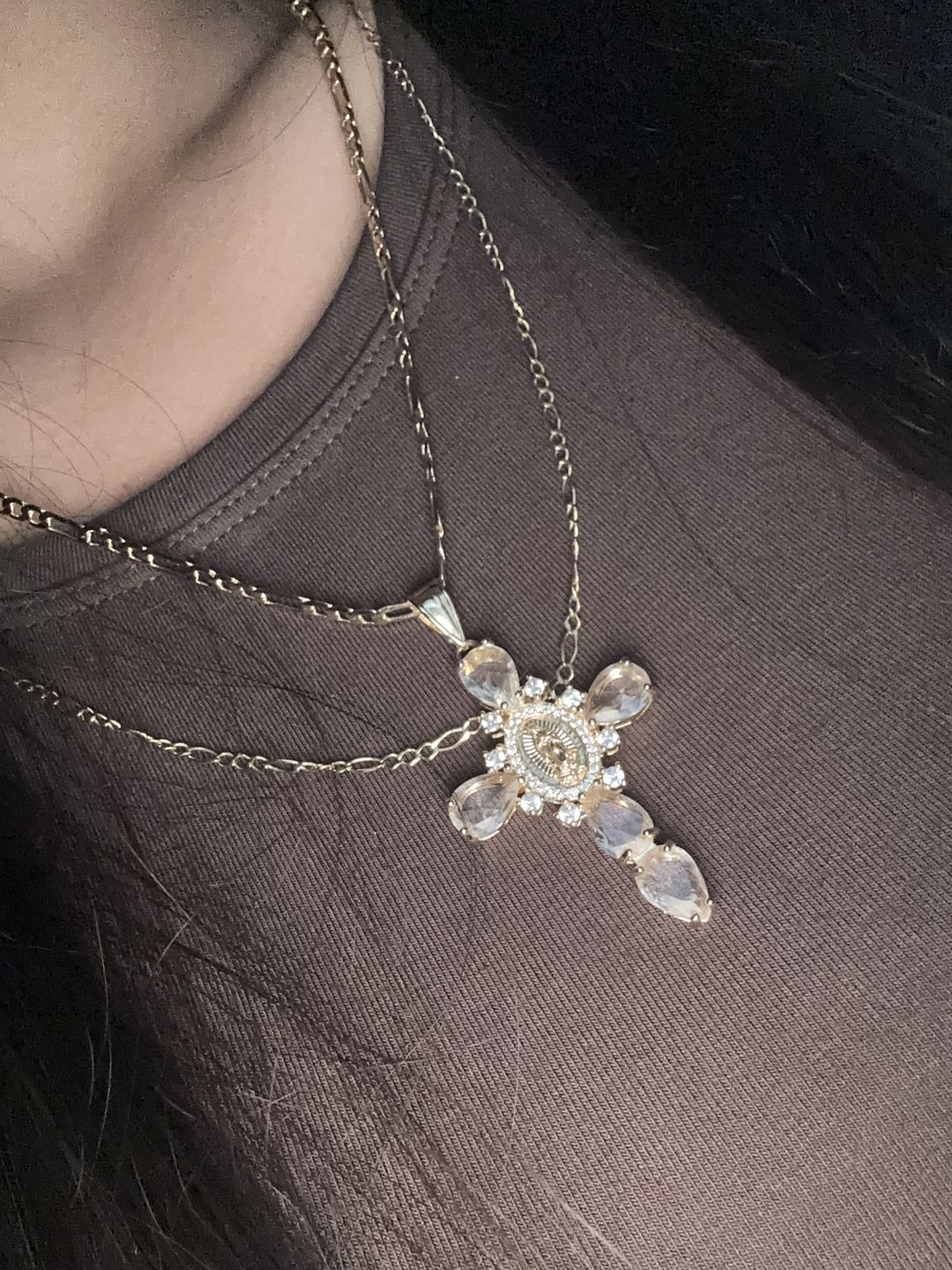 Customer photo review of Virgen Mary Cross