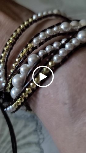 Customer video review of Bracelet De Protection En Perles
