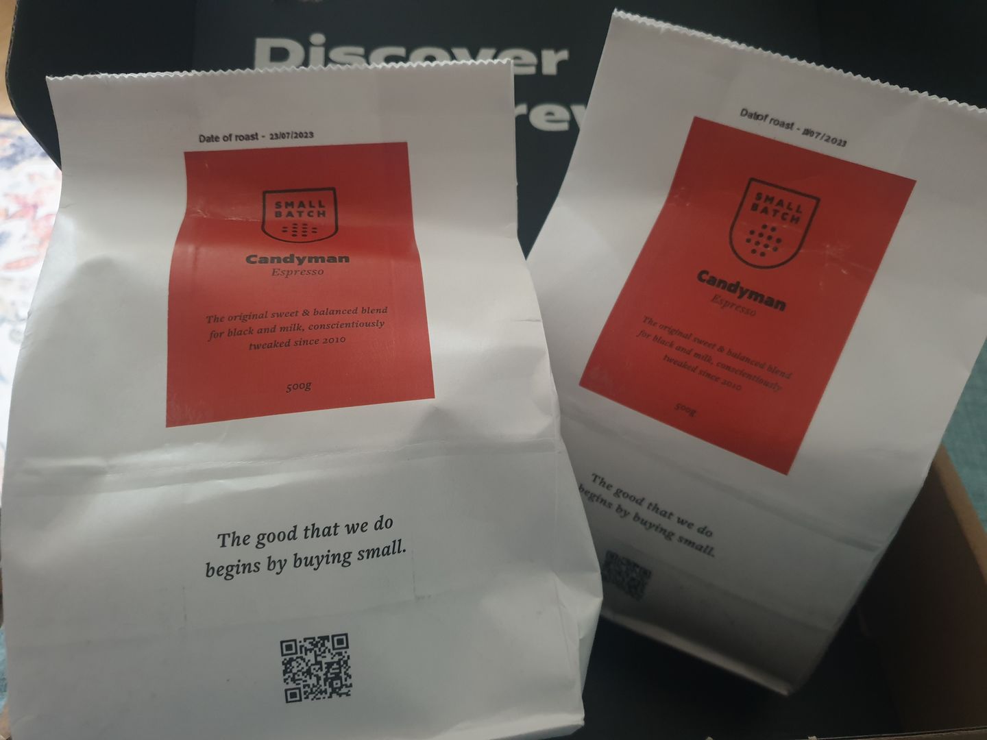 Customer photo review of Coffee Subscription