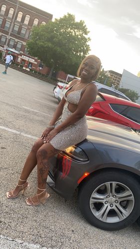 Customer photo review of Sutton Rhinestone Dress (Ready To Ship)