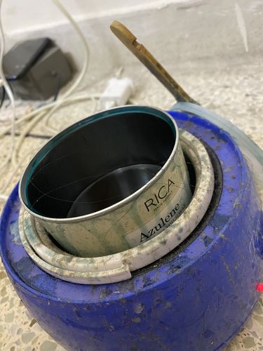 Customer photo review of Rica Azulene Liposoluble Wax 400ml