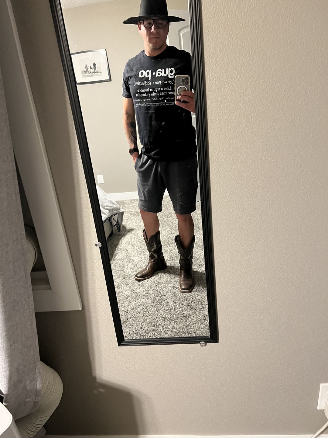 Customer photo review of The Definition Of Guapo Old School Classic Tee