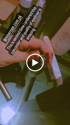 Customer video review of MISS ROSE Full Coverage Concealer