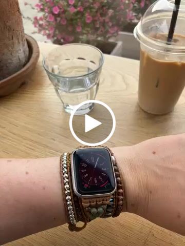 Customer video review of Tiger's Eye Royal Apple Watch Strap
