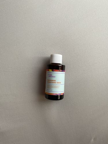 Customer photo review of Niacinamide Brightening Toner