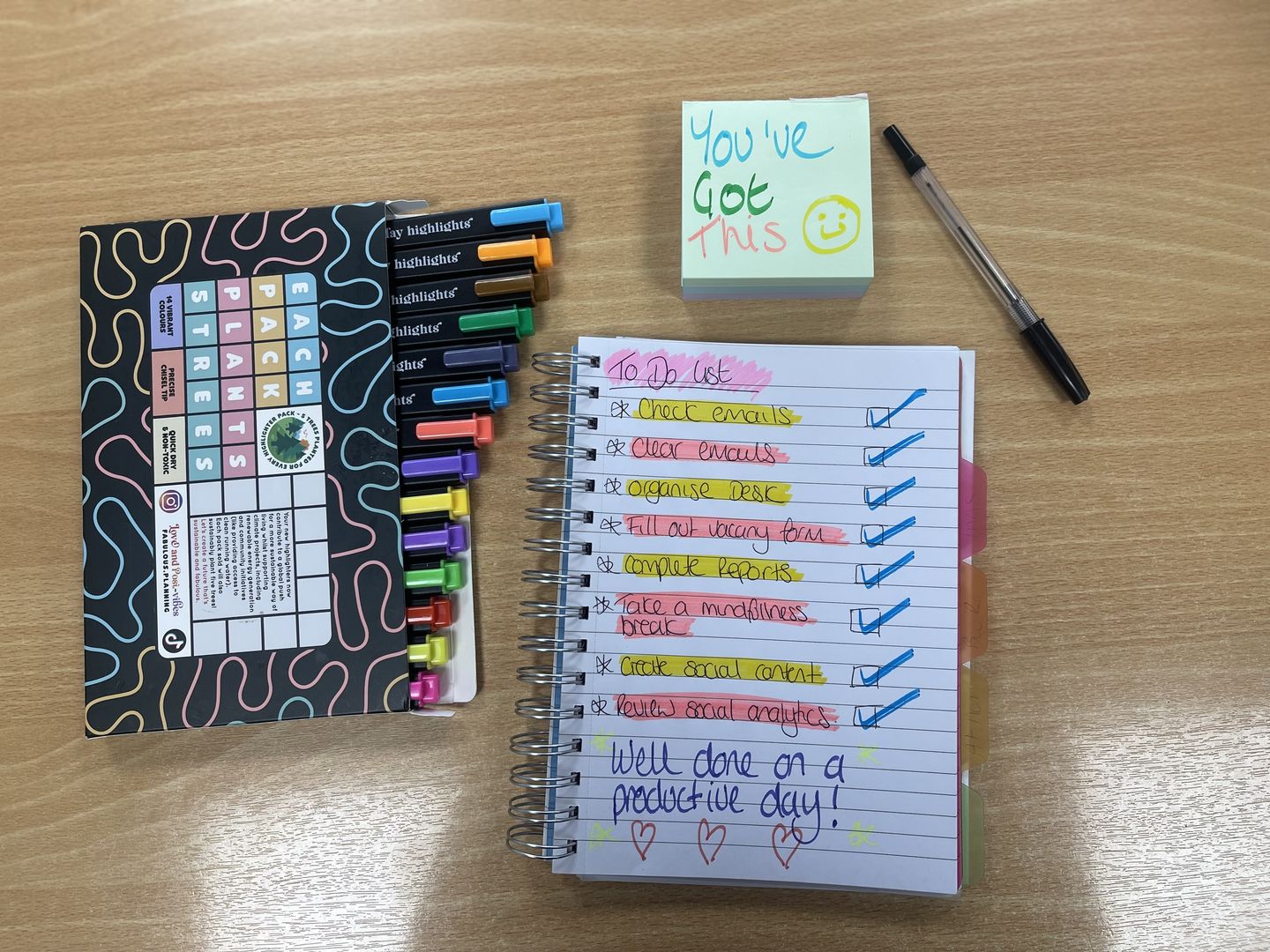 Customer photo review of Everyday Highlighters - Pack of 14