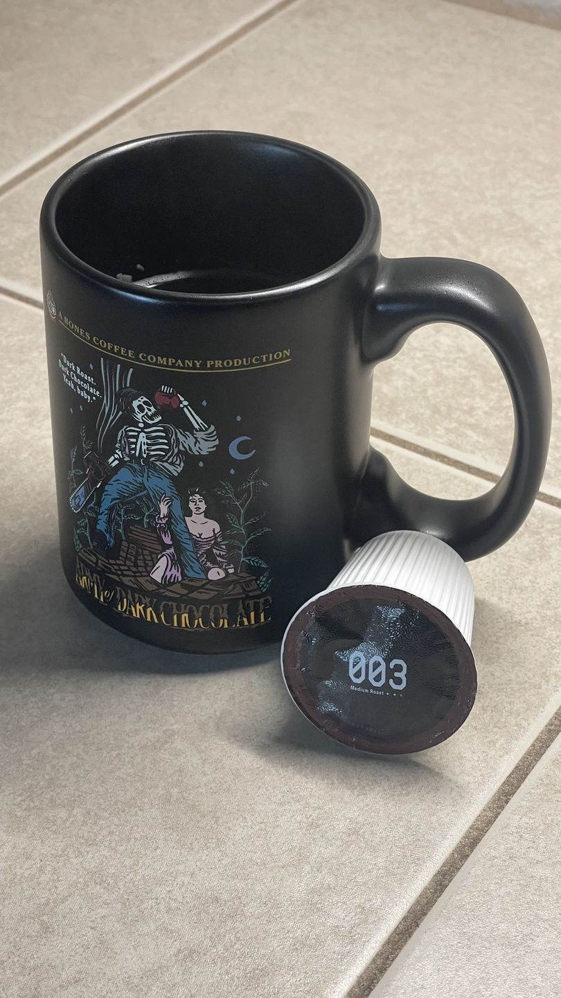 Customer photo review of Premium Medium Roast Kcups
