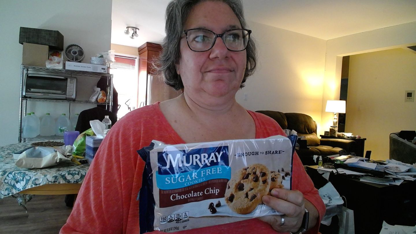 Customer photo review of Murray Sugar Free Cookies Chocolate Chip - 8.8 OZ 12 Pack