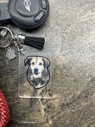 Customer photo review of Μπρελόκ με το Δικό σας Κατοικίδιο