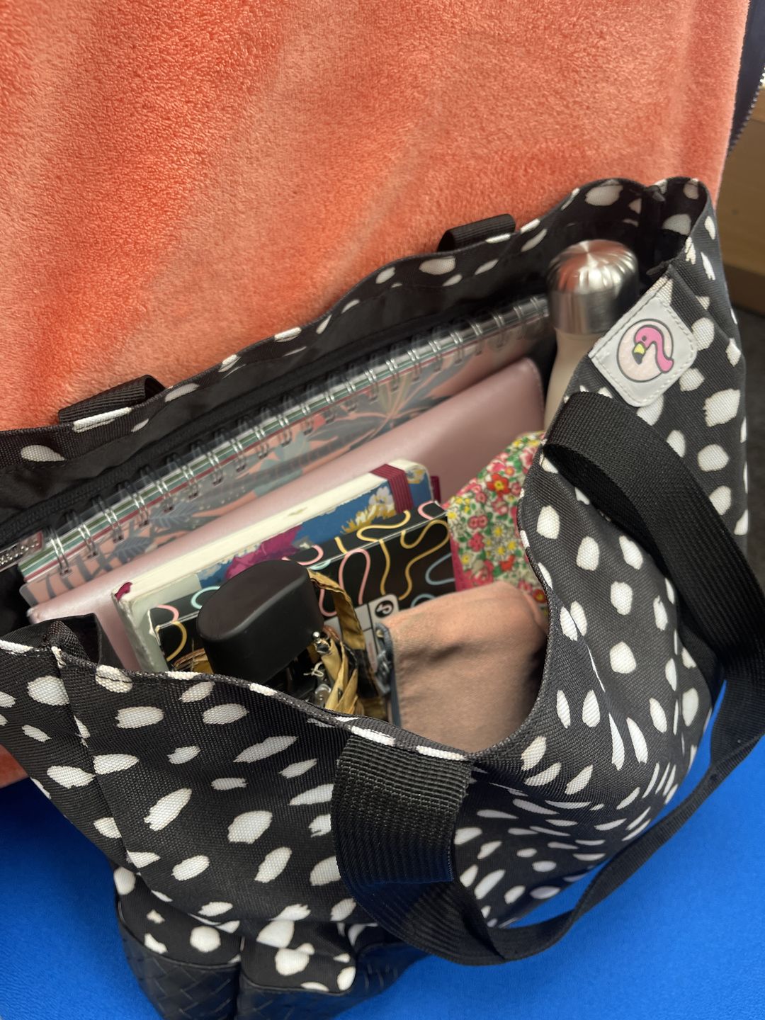 Customer photo review of Dalmatian Tote Bag