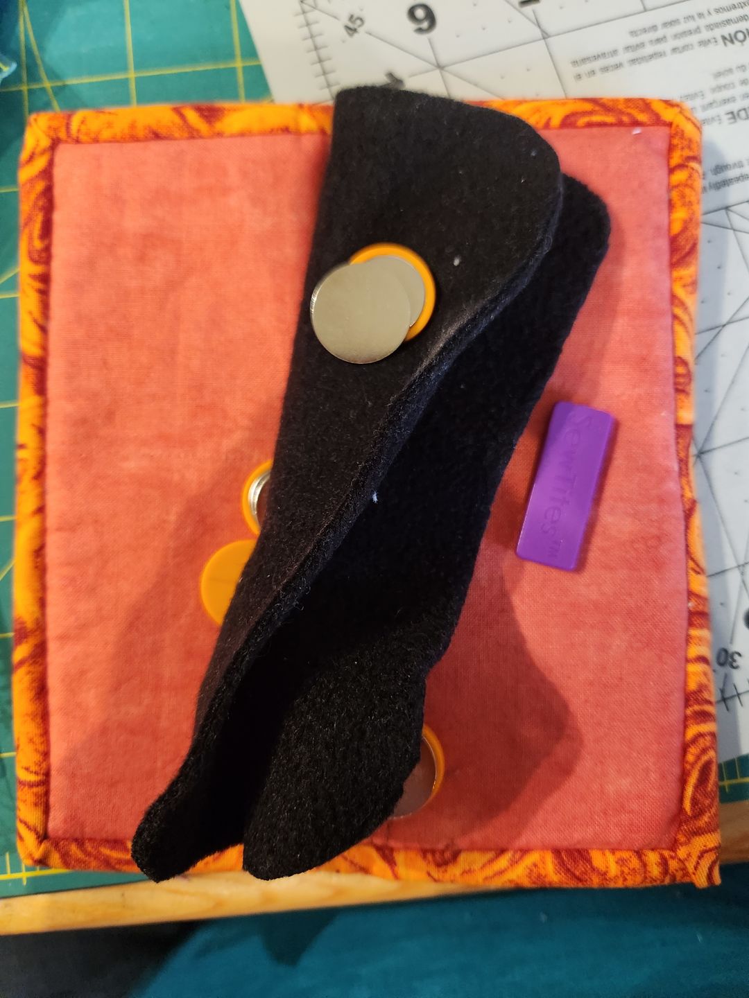 Customer photo review of Hold Tite Folio Pattern - FREE Download