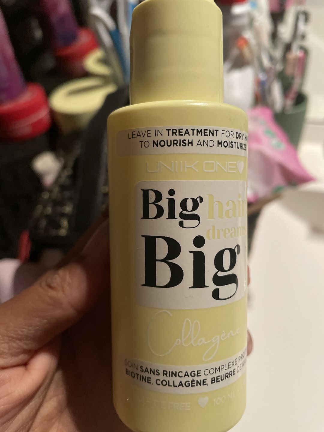 Customer photo review of Gamme Collagène - Leave In 100 ml