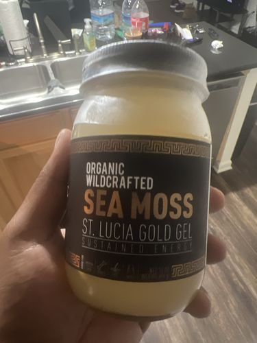 Customer photo review of St Lucia Gold Sea Moss Gel ..
