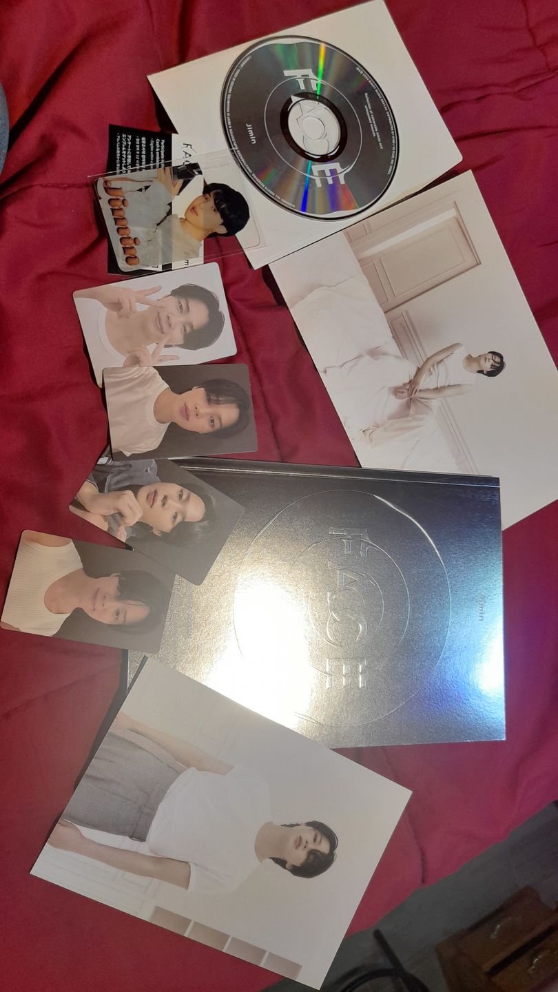 Customer photo review of BTS JIMIN - FACE 1ST SOLO ALBUM NO P.O.B VER.