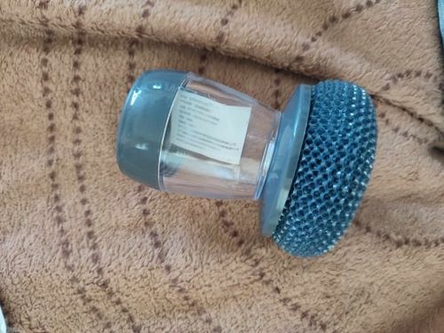 Customer photo review of Cleaner Pro° PalmBrush - Sæbedispensering Håndfladebørste
