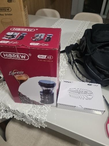 Customer photo review of HIBREW Moulin à Café Automatique G3