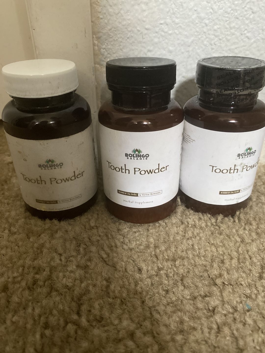 Customer photo review of TOOTH POWDER