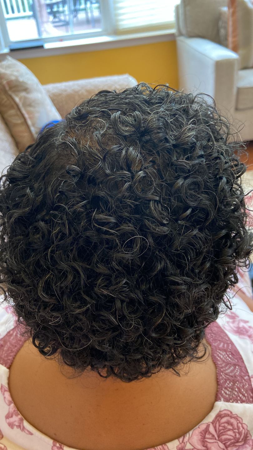 Customer photo review of SET IT OFF TEXTURE FOAMING MOUSSE