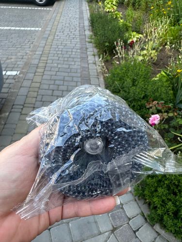 Customer photo review of Cleaner Pro° PalmBrush - Sæbedispensering Håndfladebørste