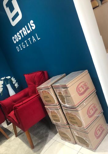 Customer photo review of Cesta Básica Pinus Plus