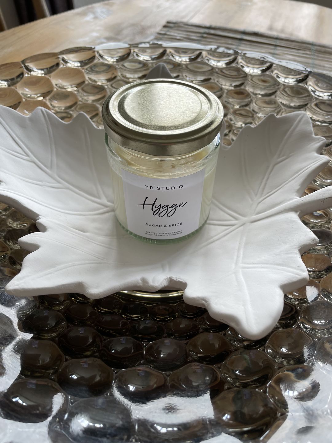 Customer photo review of "Hygge" Sugar & Spice - Soy Candle