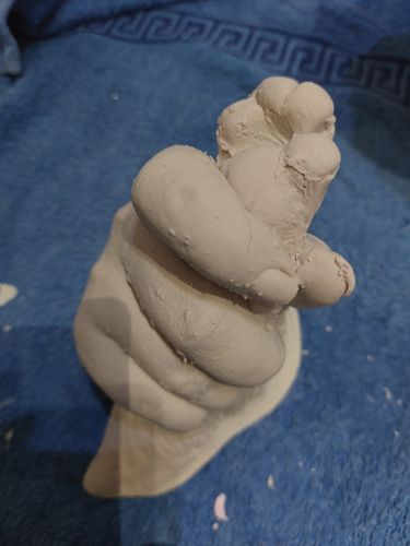 Customer photo review of Kutya | Kézszobor készítő - Szett