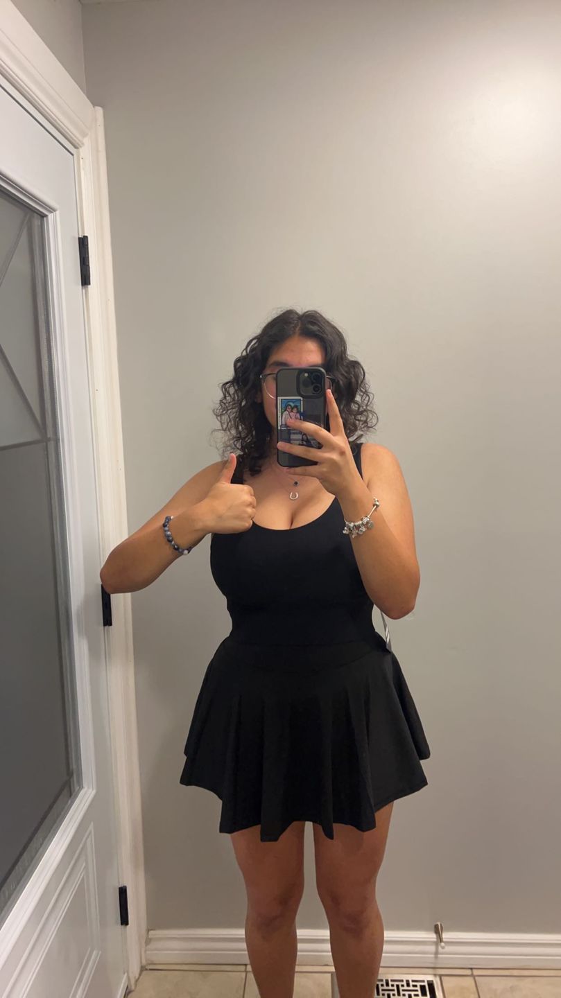 Customer photo review of Ribbed Sports Bra
