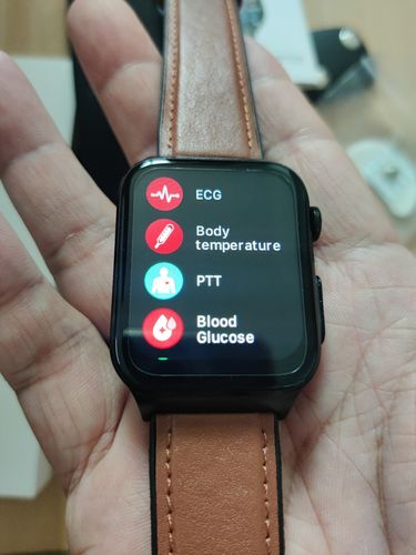 Customer photo review of High-End ECG and Blood Sugar Monitoring Sports Smartwatch