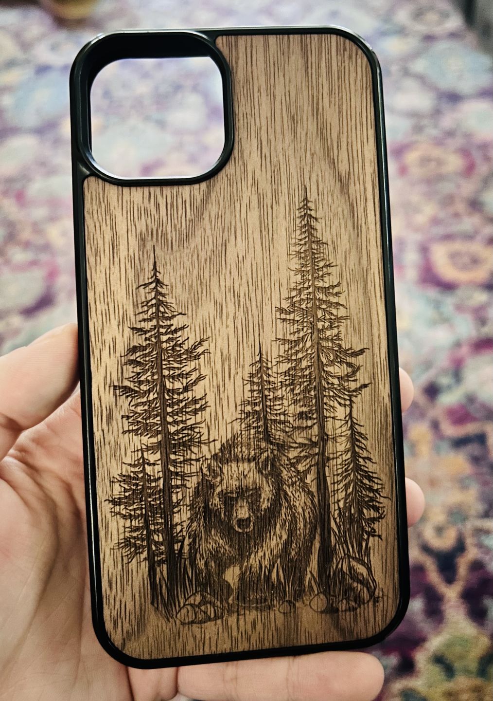 Customer photo review of Bear Forest - iPhone 14 MagSafe Case