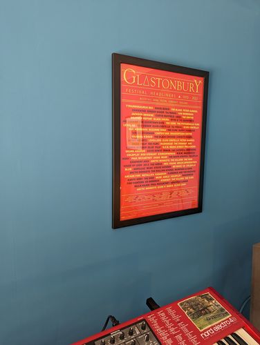 Customer photo review of Glastonbury Festival Headliners (1970 - 2023)