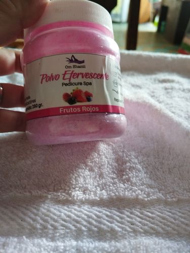Customer photo review of Polvo Efervescente Frutos Rojos 280 g Shanti
