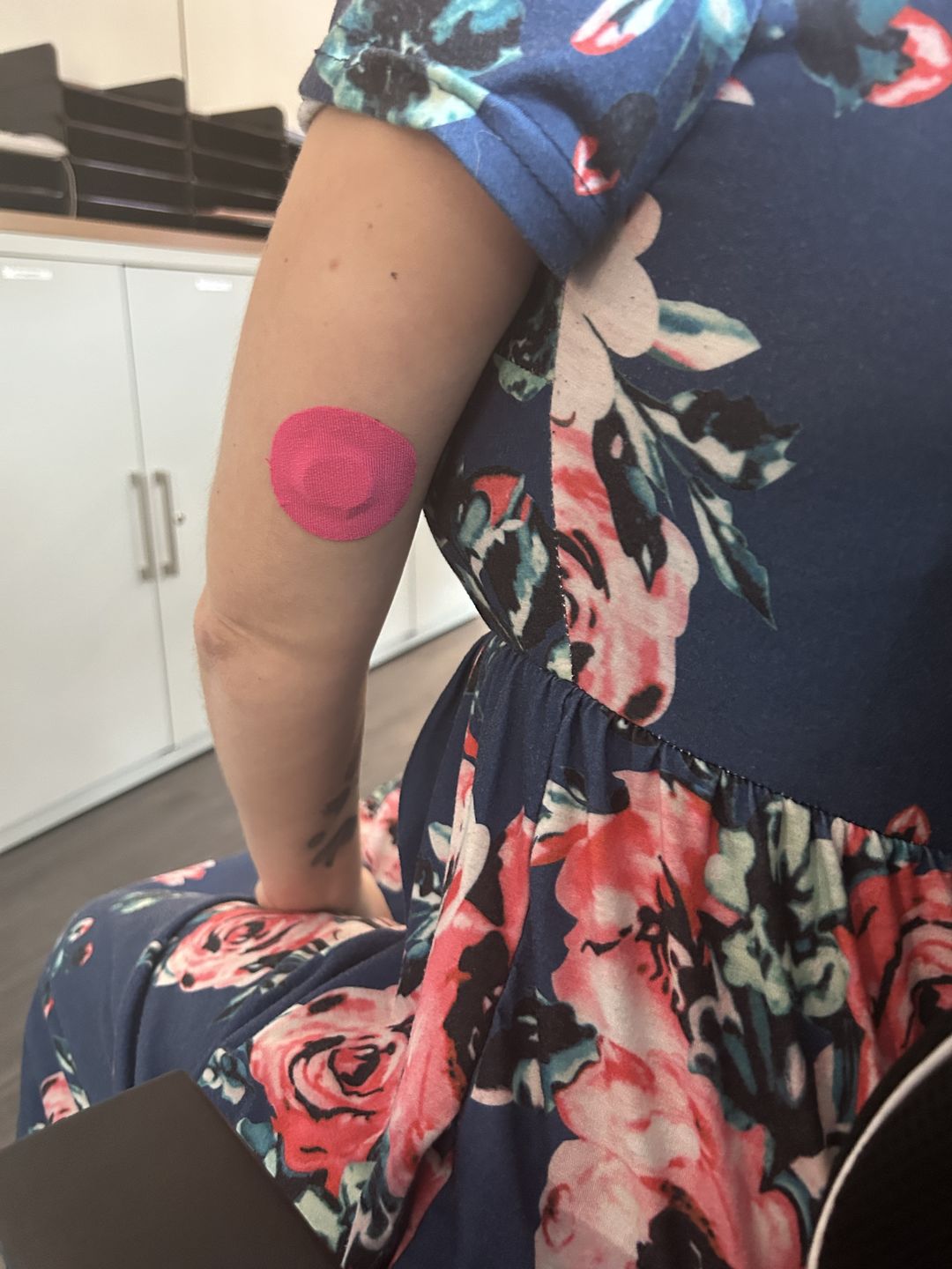 Customer photo review of Skin Grip Original - Freestyle Libre 3 Adhesive Patches