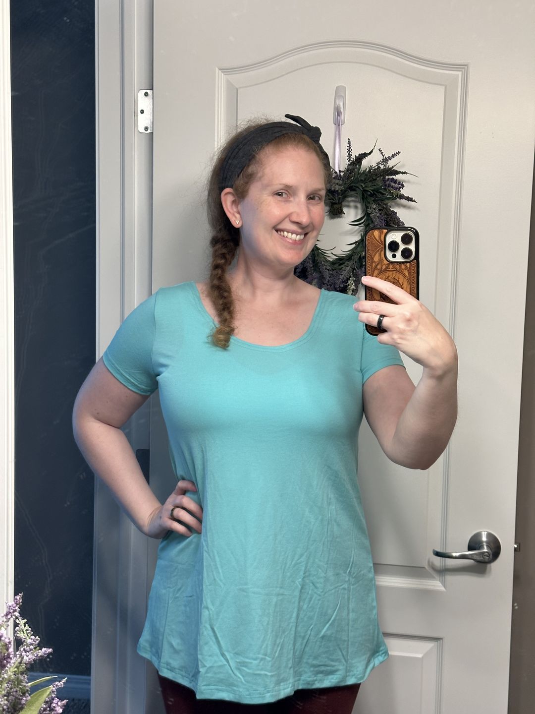 Customer photo review of *Pre-Sale* Scoop Tee