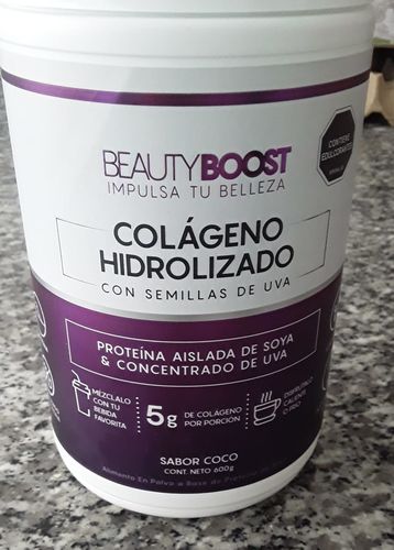 Customer photo review of COLÁGENO HIDROLIZADO CON VITAMINA C, D3, BIOTINA Y SEMILLAS DE UVA