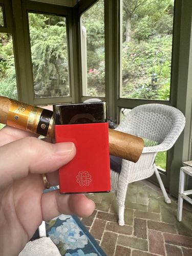 Customer photo review of Iconic Ultra Slim Torch Flame