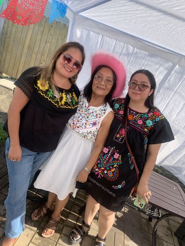 Customer photo review of Tehuacan Corto Dress