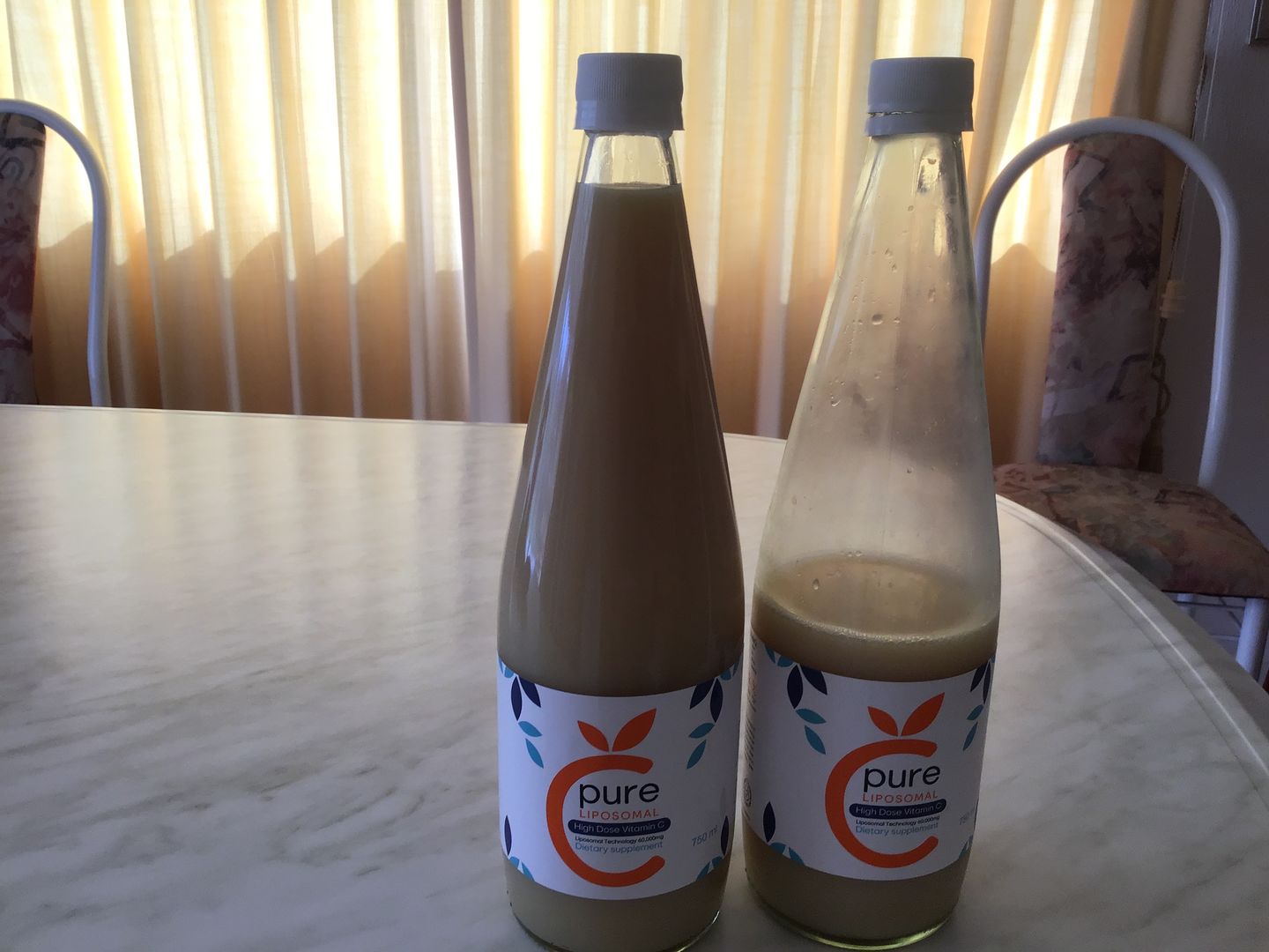 Customer photo review of C-Pure High Dose Liposomal Vitamin C